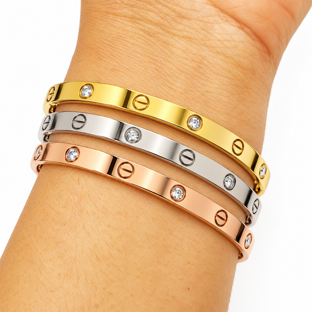 Trio de Bracelets Prestige 2 Épais