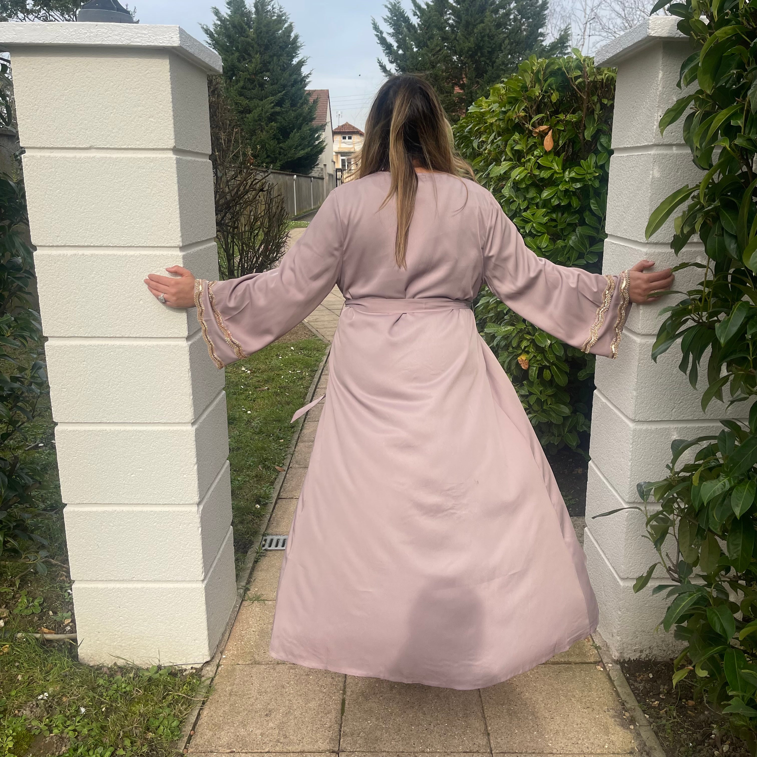 Kimono Abaya Taupe