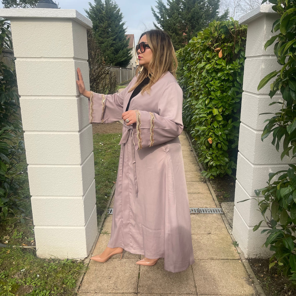 Kimono Abaya Taupe