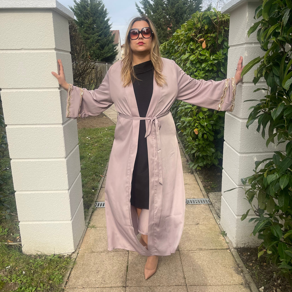 Kimono Abaya Taupe