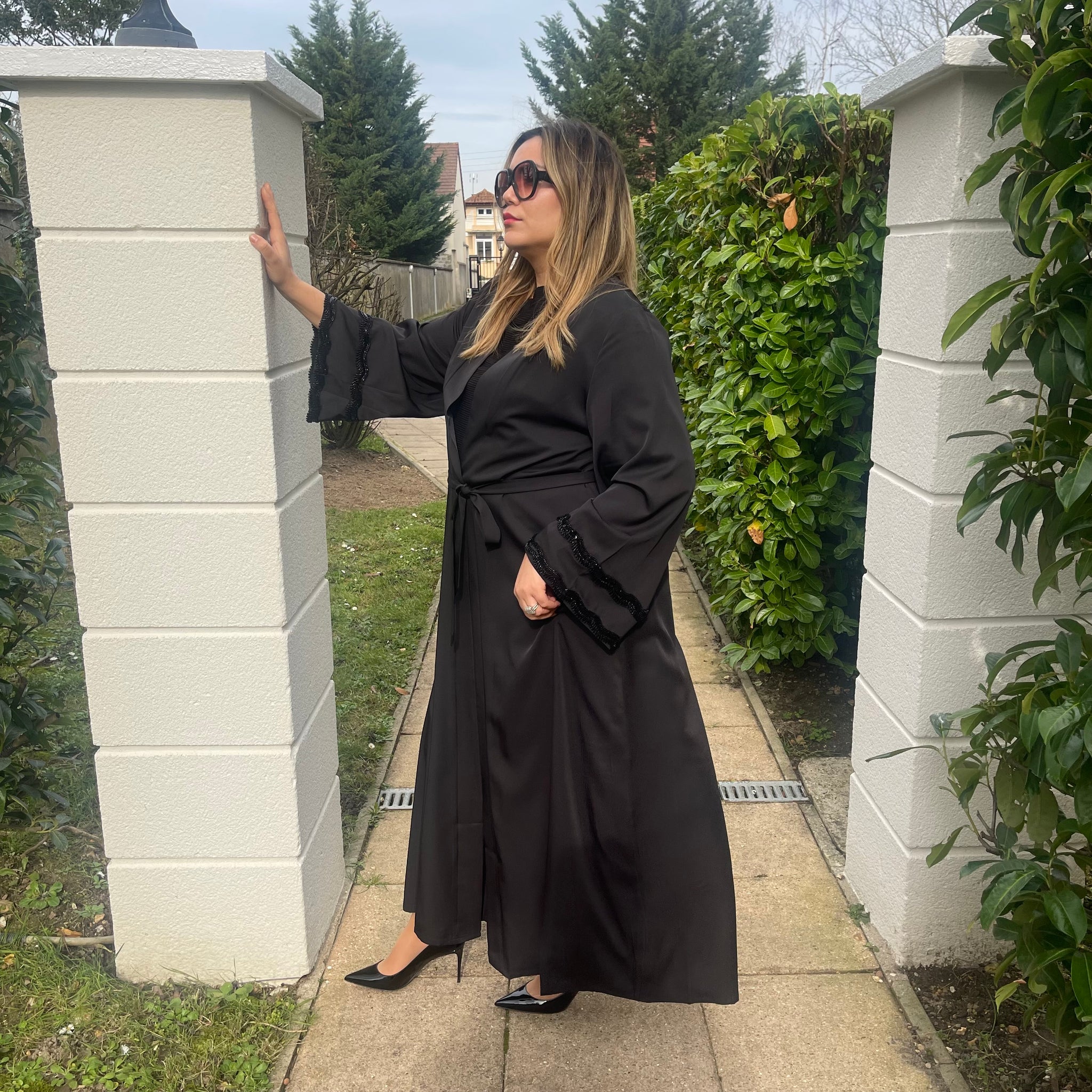 Kimono Abaya Noir
