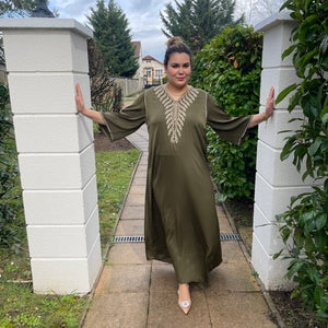 Caftan #15892 Olive