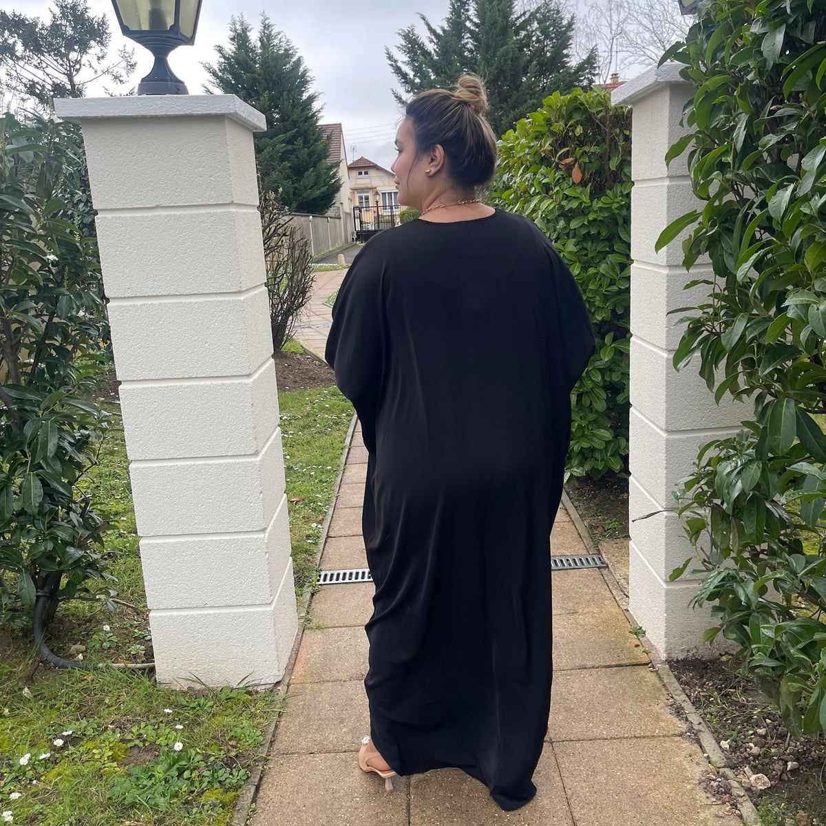 Caftan Papillon #12322 Noir