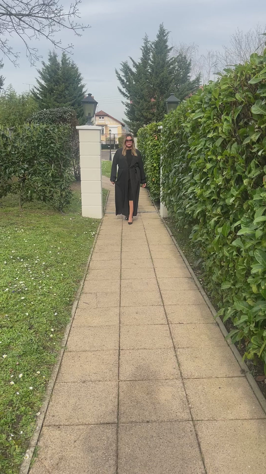 Kimono Abaya Noir