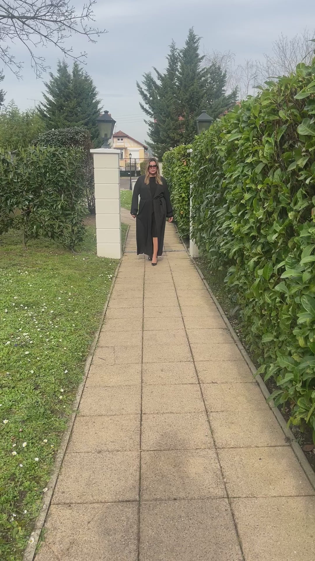 Kimono Abaya Noir