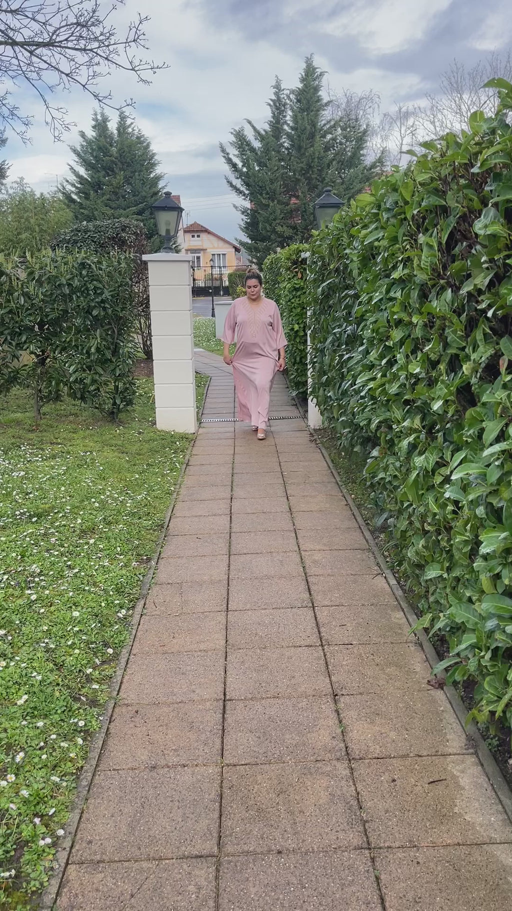Caftan #15892 Rose Poudré