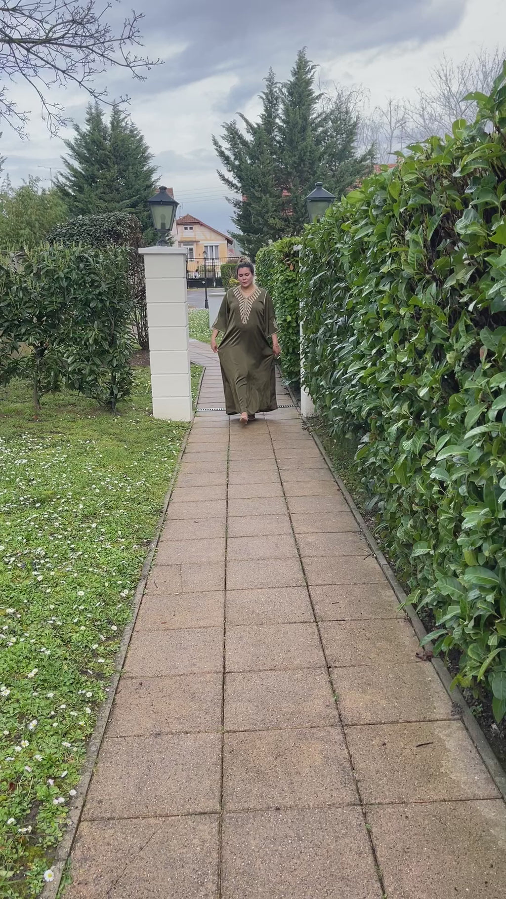 Caftan #15892 Olive