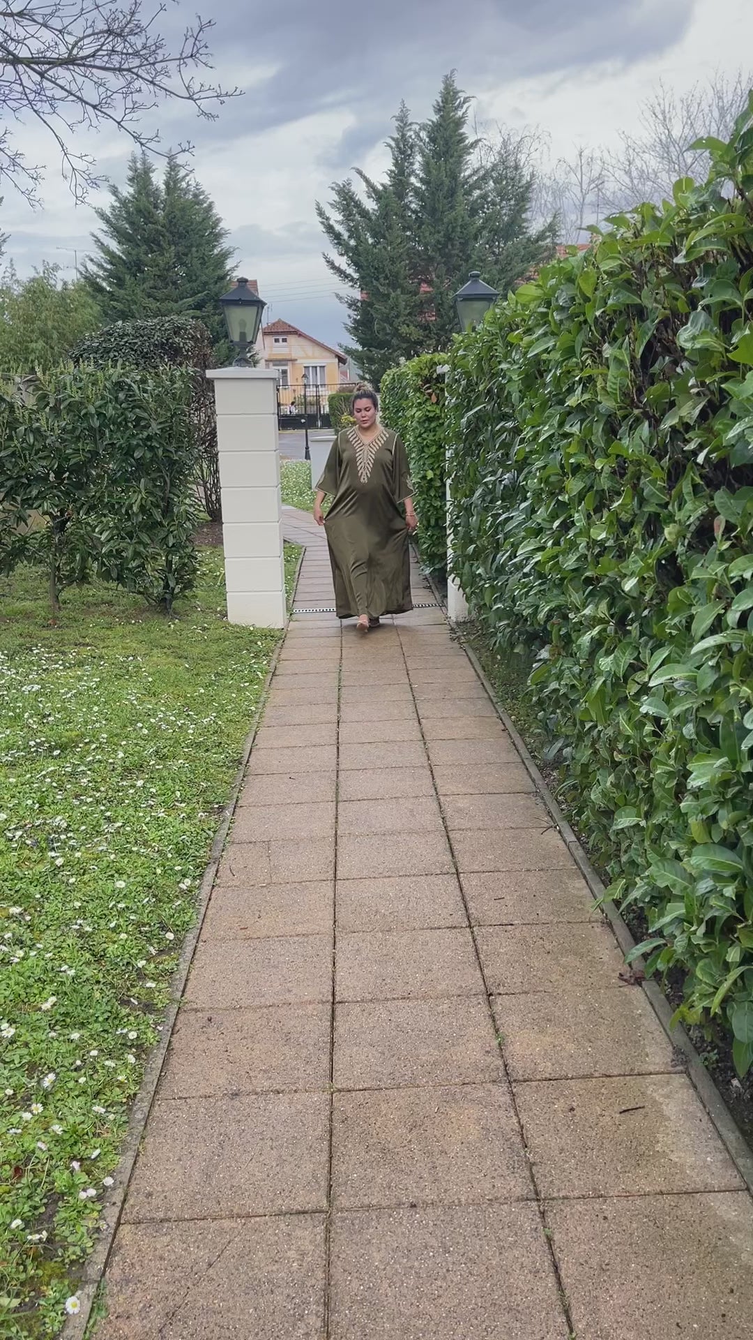 Caftan #15892 Olive