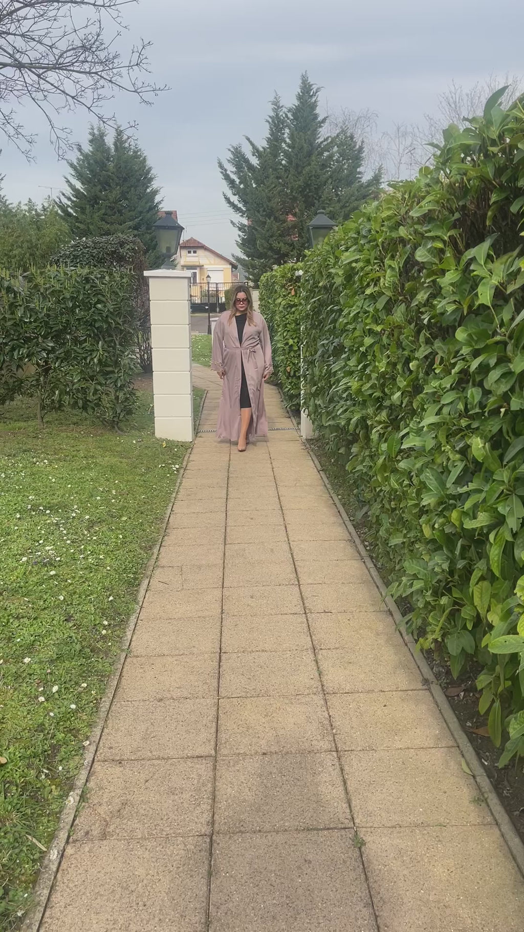 Kimono Abaya Taupe