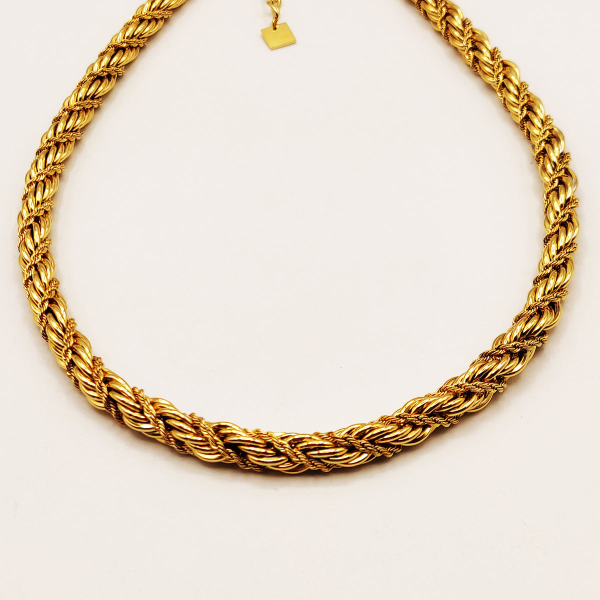 Collier Double Torsades Multi Lignes Luxe