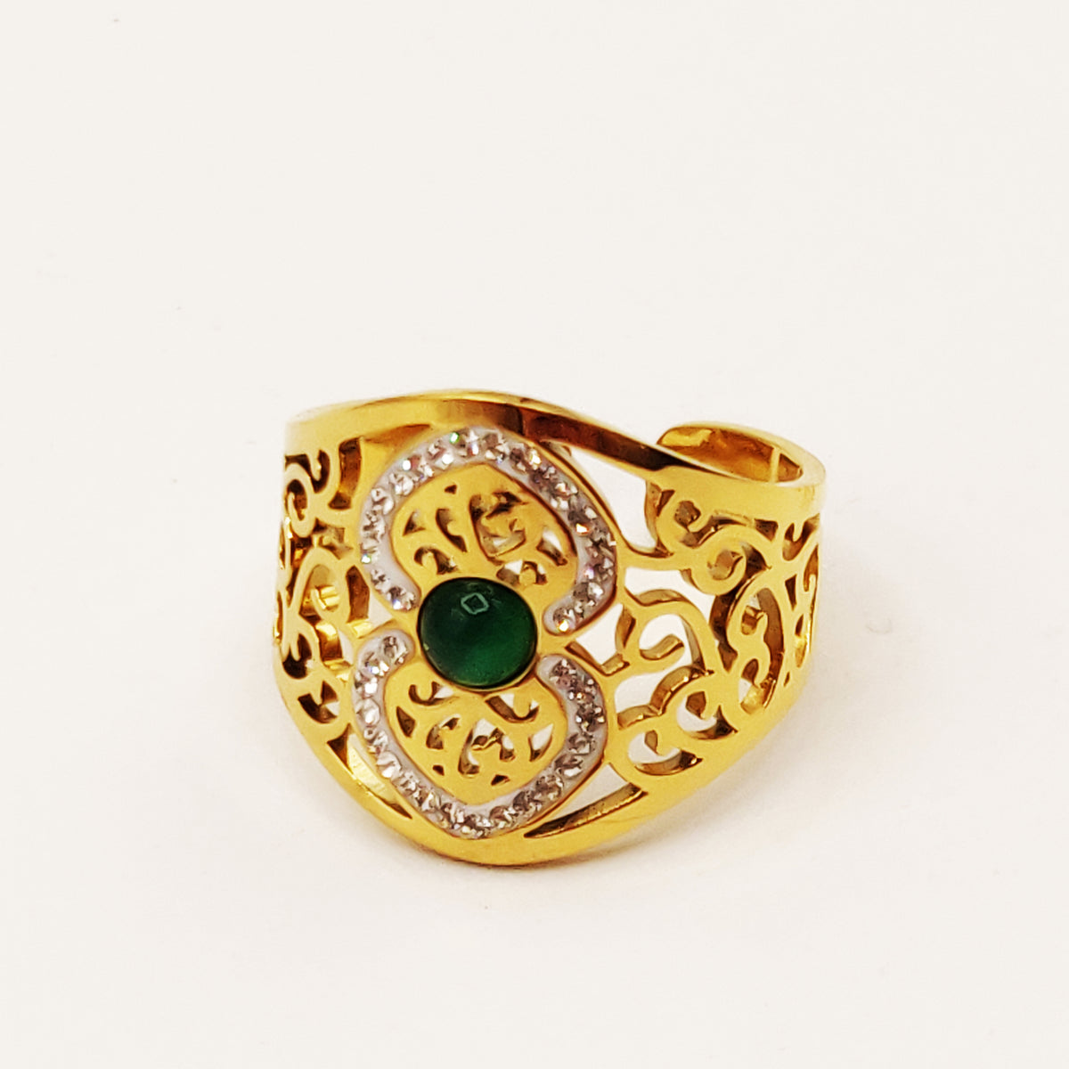 Bague Deblij Pierre Verte Luxe