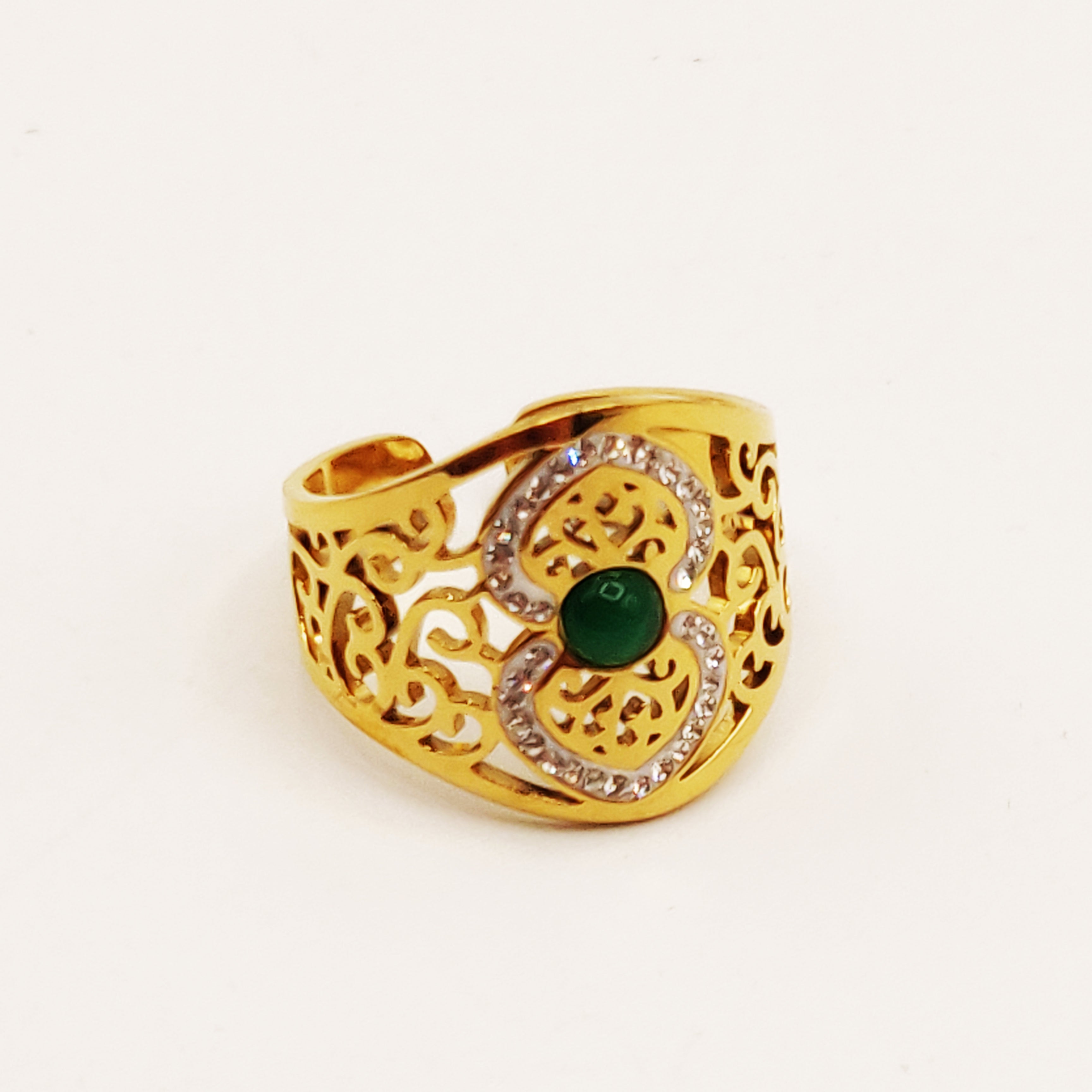 Bague Deblij Pierre Verte Luxe