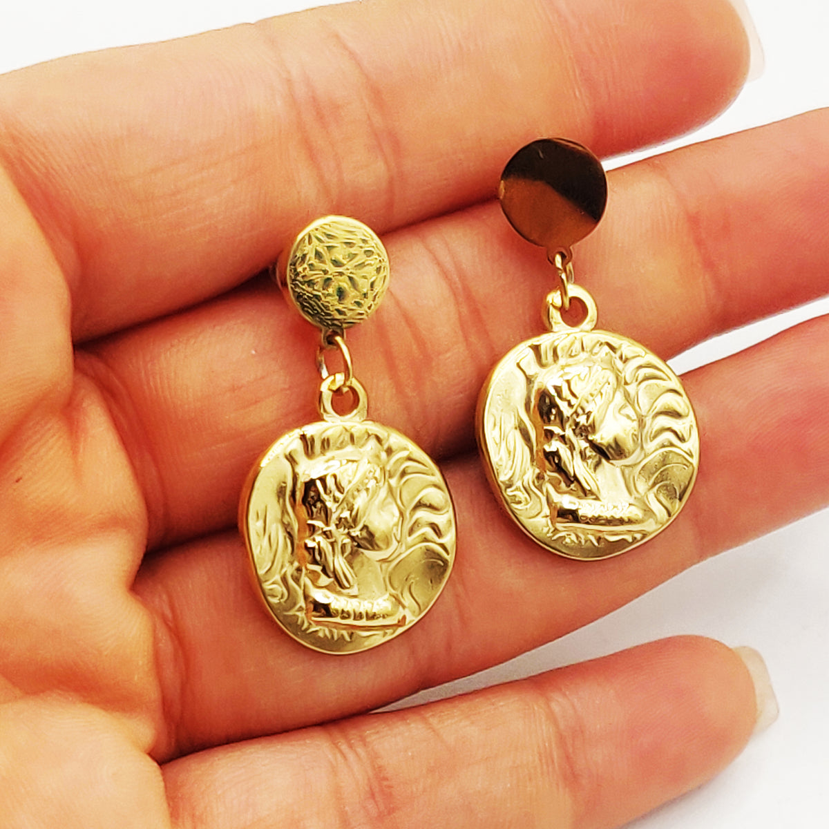 Boucles d'oreilles Louise 3D Luxe