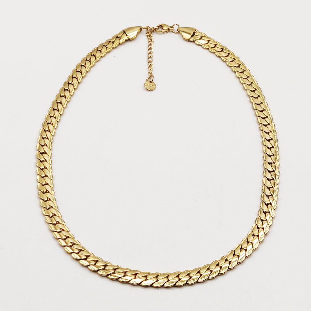 Collier Tresse Resserrée Simple