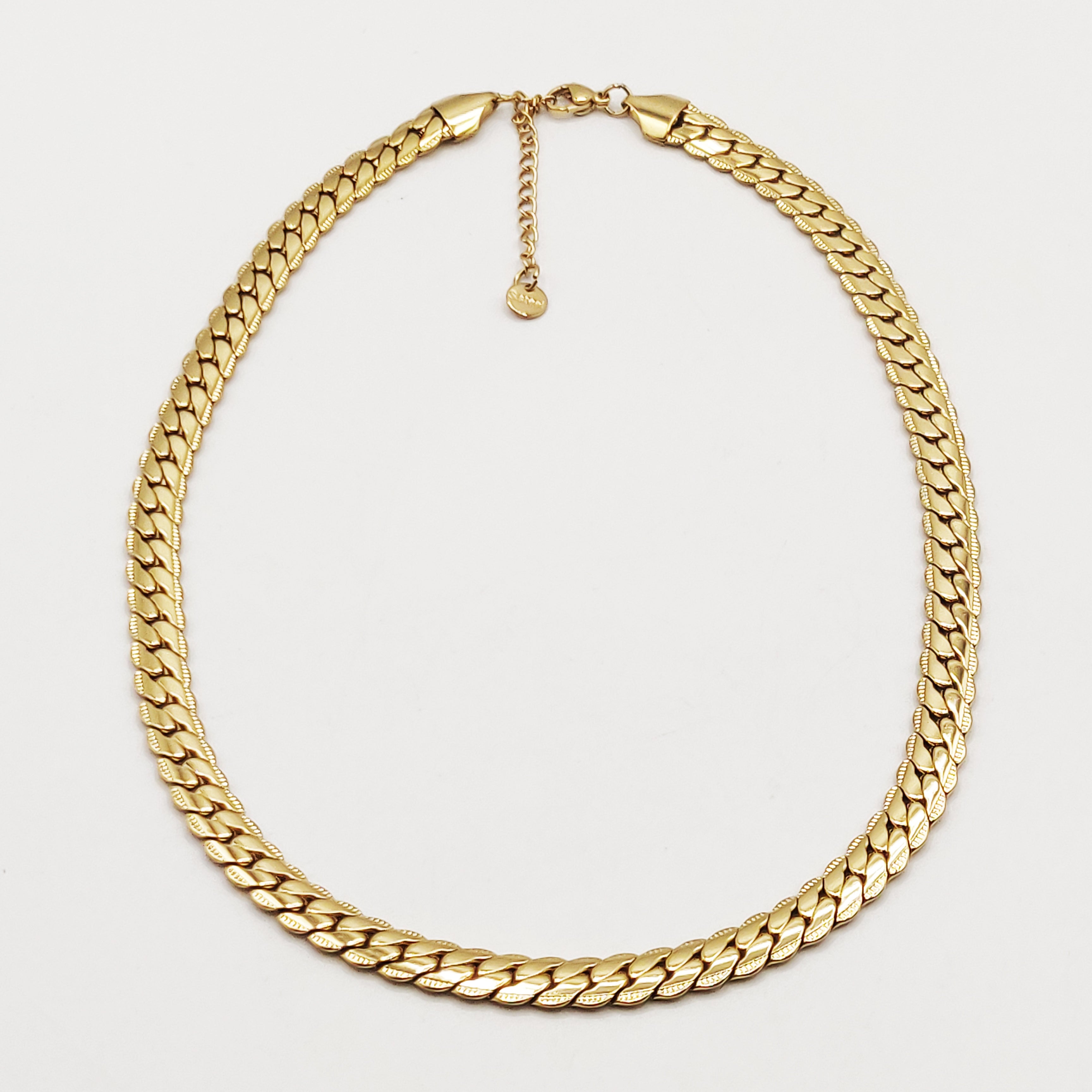 Collier Tresse Resserrée Simple