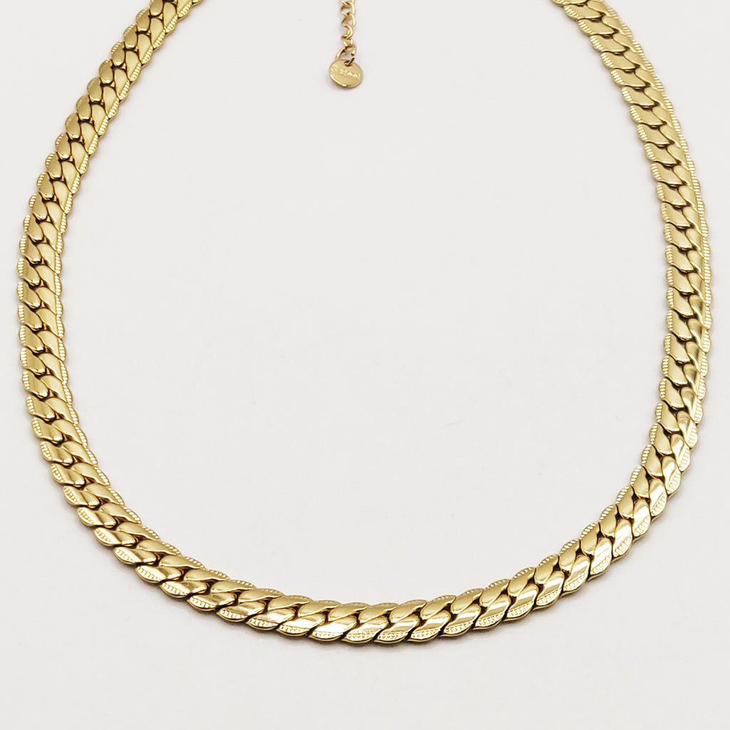 Collier Tresse Resserrée Simple