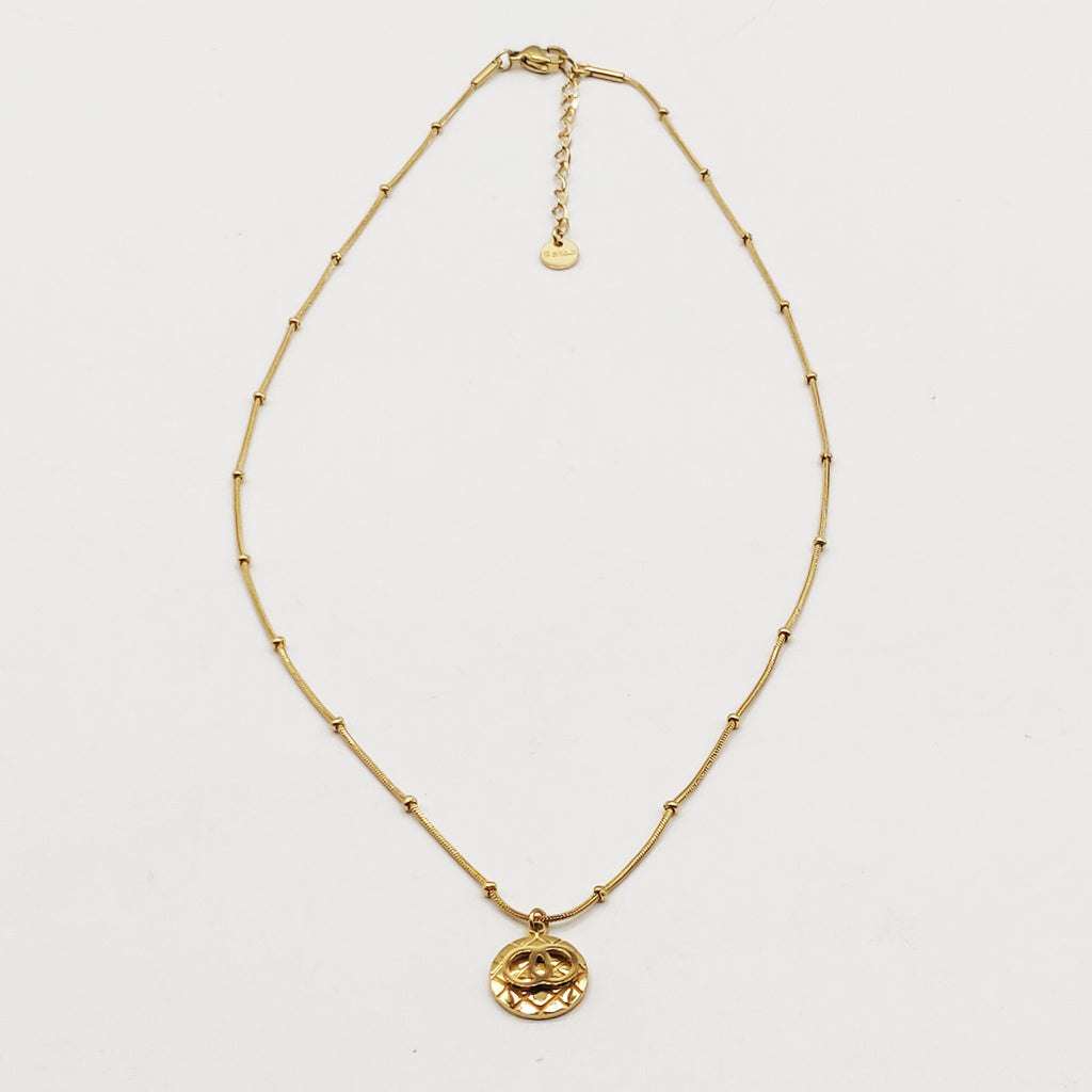 Collier Cercle Matelassé C Luxe