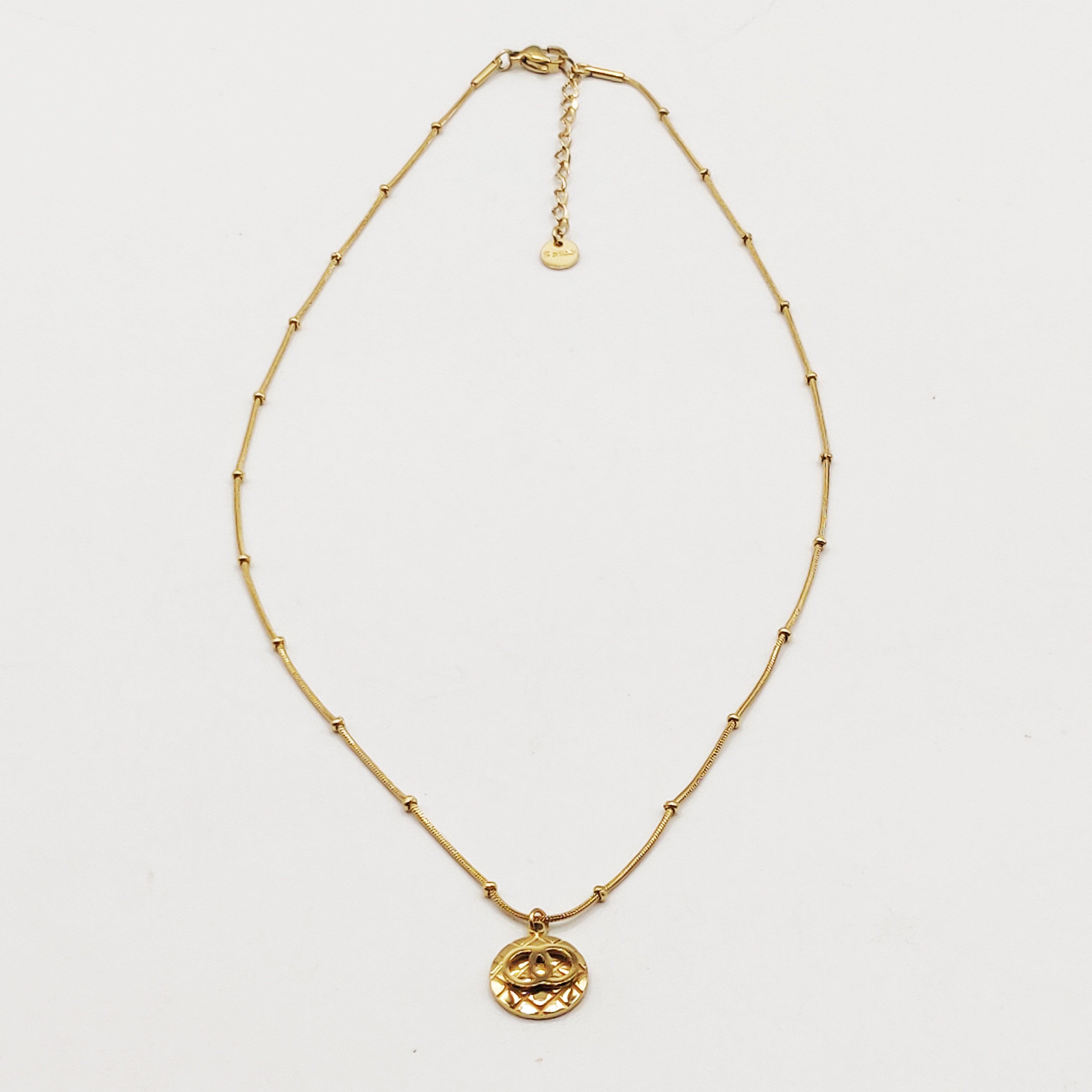 Collier Cercle Matelassé C Luxe