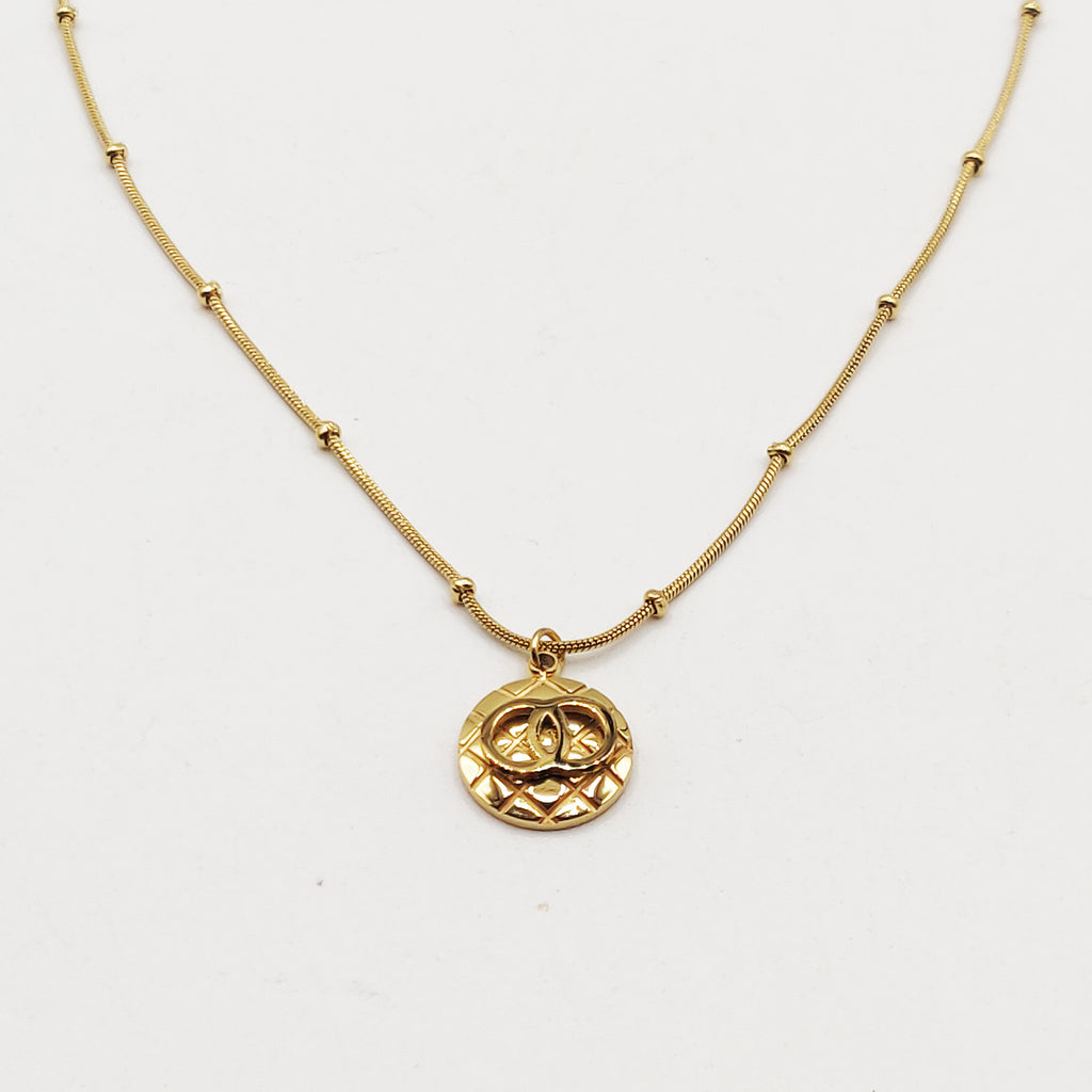 Collier Cercle Matelassé C Luxe
