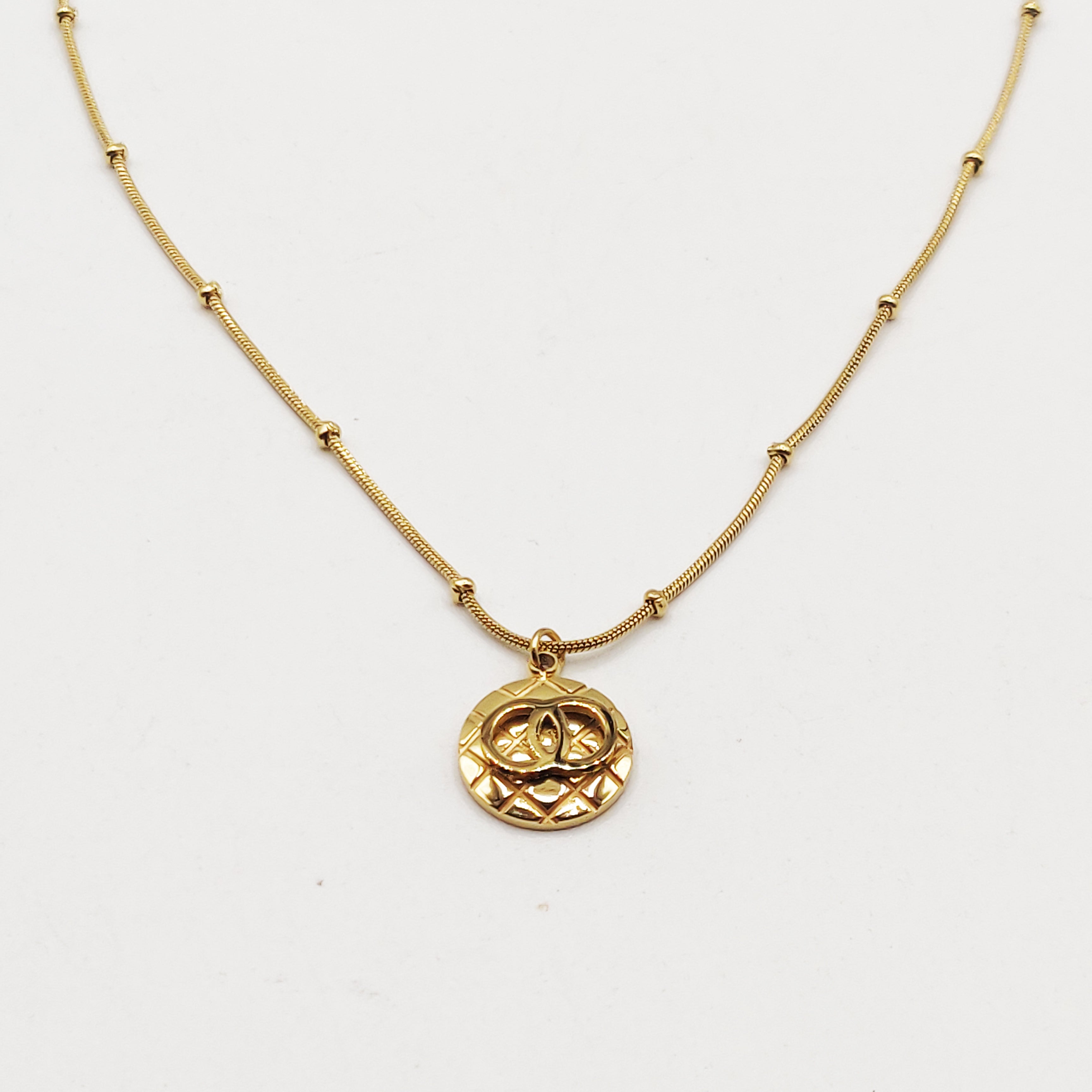 Collier Cercle Matelassé C Luxe