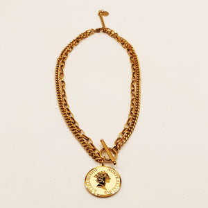 Collier Tresse Double Louise Elizabeth Luxe