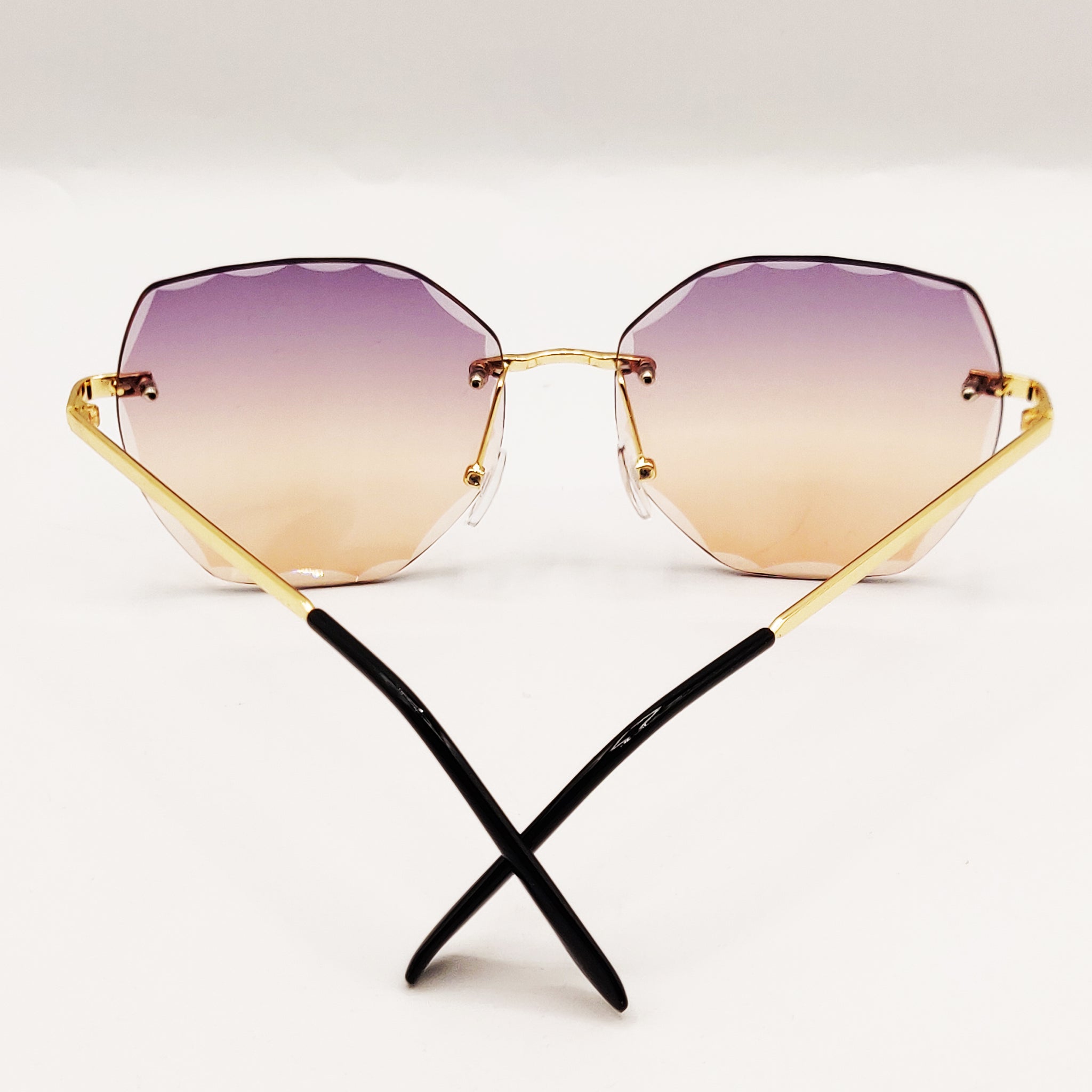 Lunettes de Soleil CV2638 Violettes et Marron