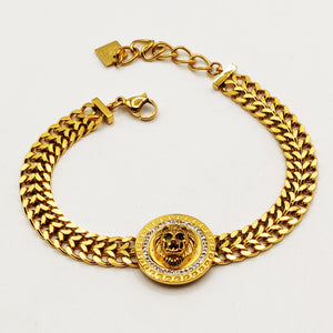 Bracelet Tresse Double Lion V Luxe