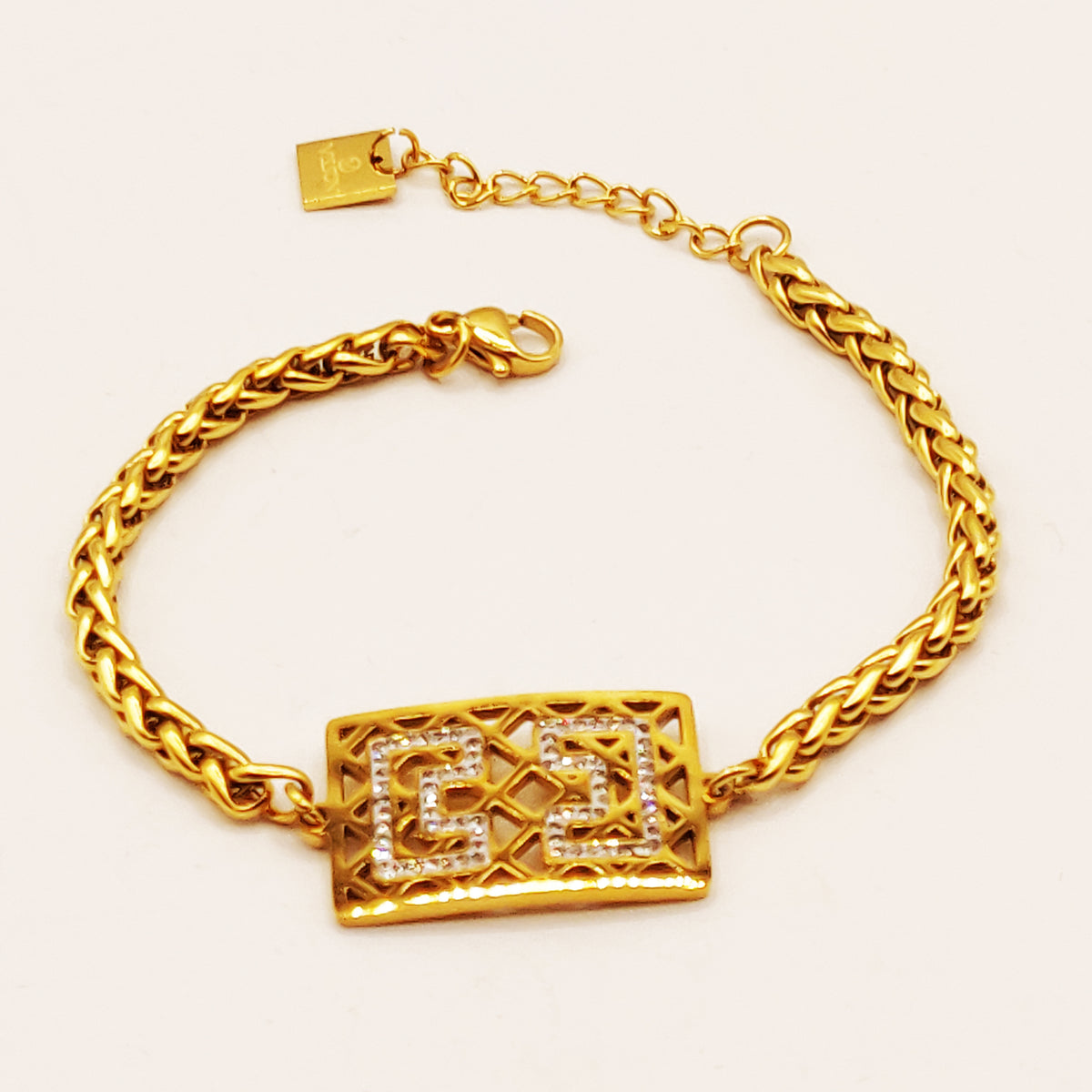 Bracelet Torsade Rectangle G Luxe