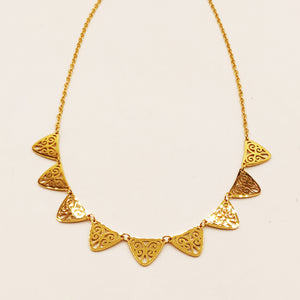 Collier Multi Triangles Orientaux Luxe