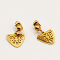 Boucles d'oreilles Multi Triangles Orientaux Luxe