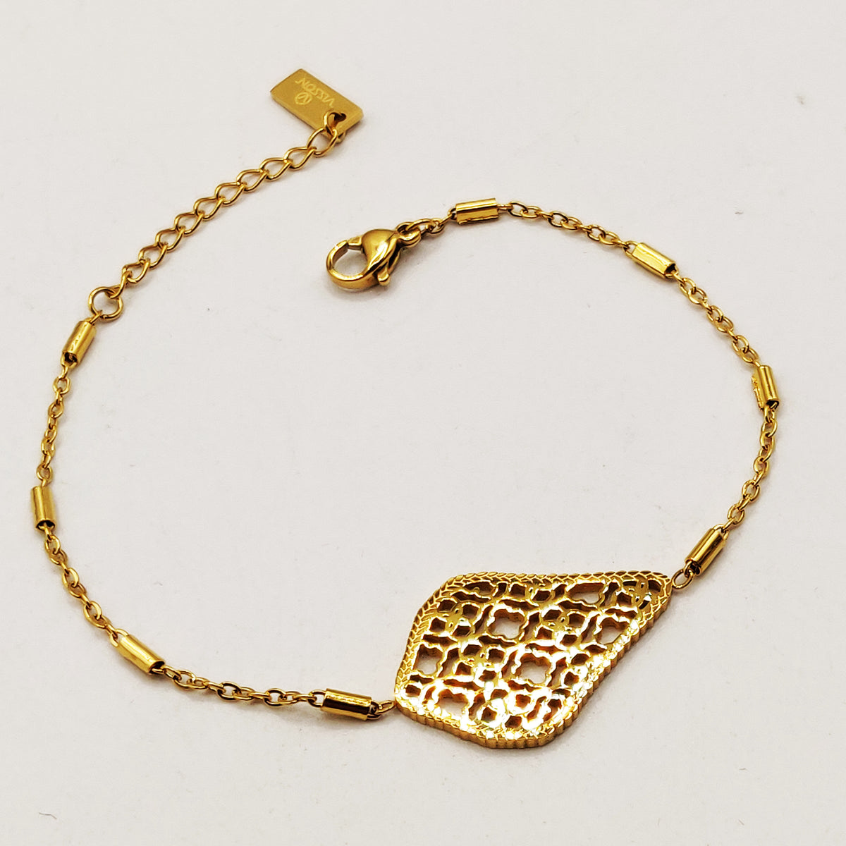 Bracelet Motif Multi Trèfles Creusés Luxe
