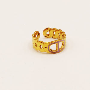 Bague ᗡD Luxe Violet