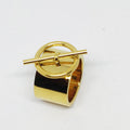 Bague Cercle et Barre