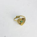 Bague Coeur Oeil Bleu