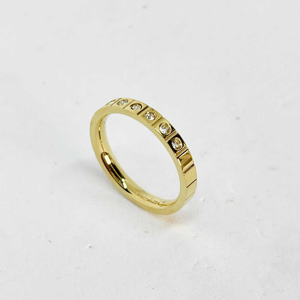 Bague Cristaux Séparés