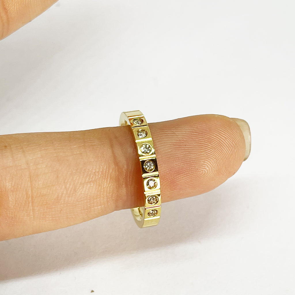 Bague Cristaux Séparés