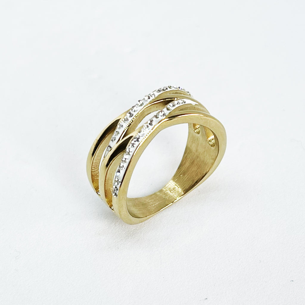 Bague Double Infinity