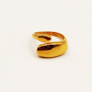 Bague Double Ovales Luxe