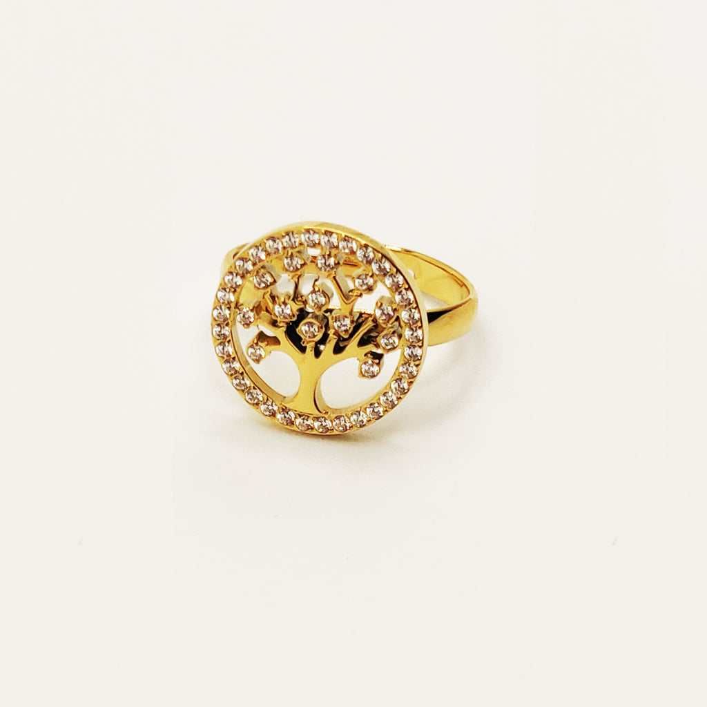 Bague Eden Branches Cristaux
