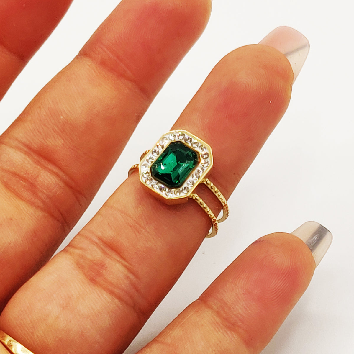 Bague Émeraude Luxe