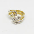 Bague Épingle Cristaux