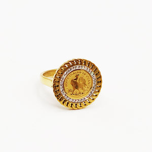Bague Louise Coq Tresse Luxe