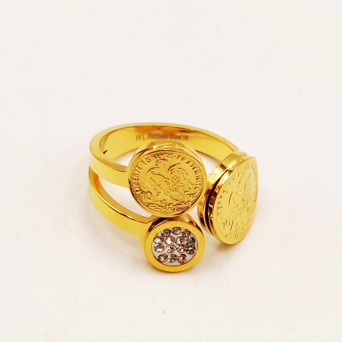 Bague Louise Coq Triple Luxe