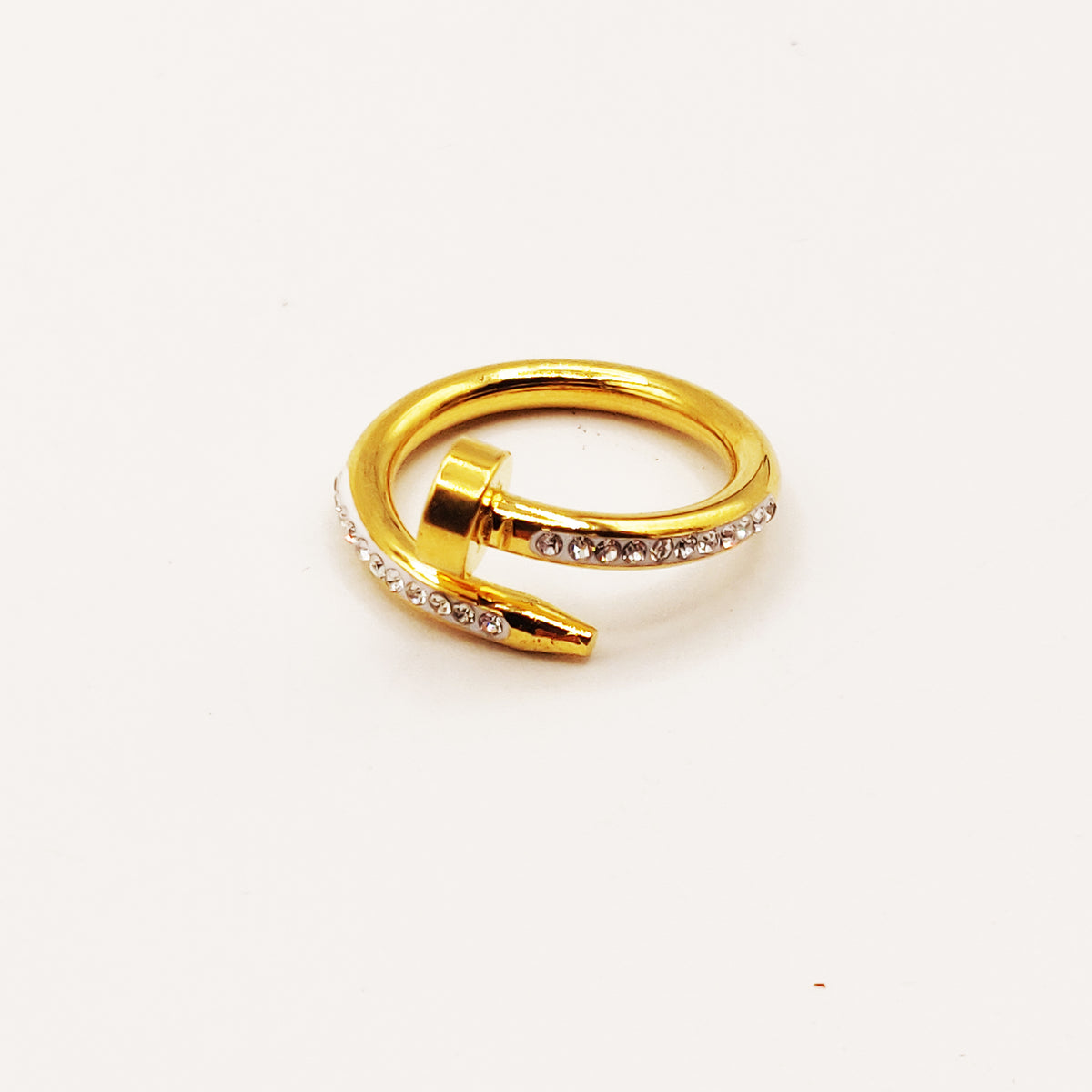 Bague Luxe Clou (Tour Cristaux)