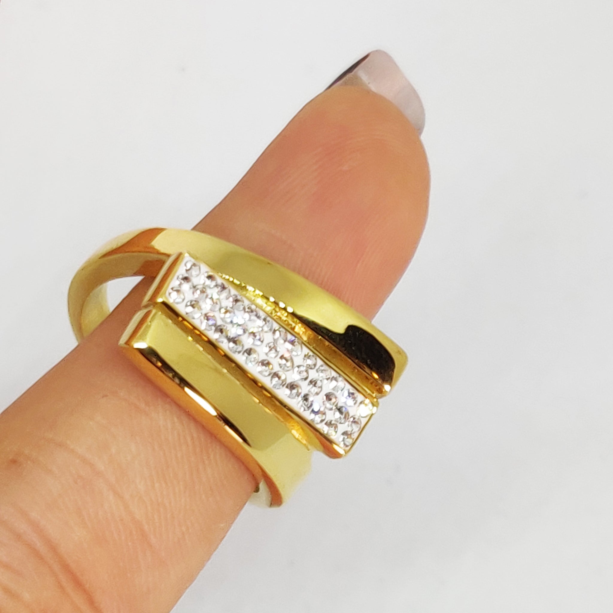 Bague Luxe Cristaux