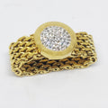 Bague Maille Nordique Luxe