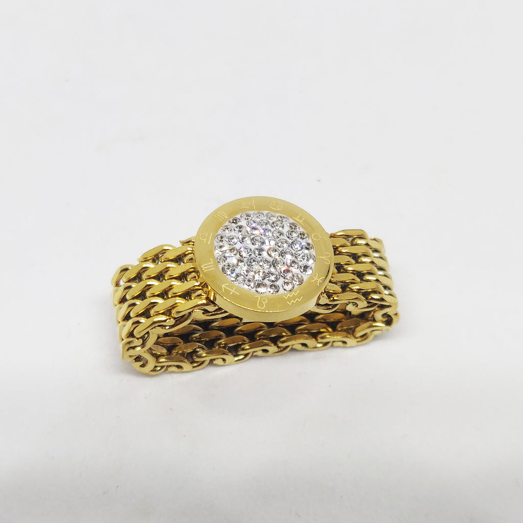 Bague Maille Nordique Luxe