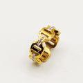 Bague Multi CD Luxe Cristaux