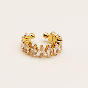 Bague Multi Cristaux Losanges Luxe