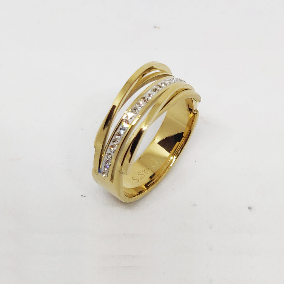Bague Multi Lignes Luxe